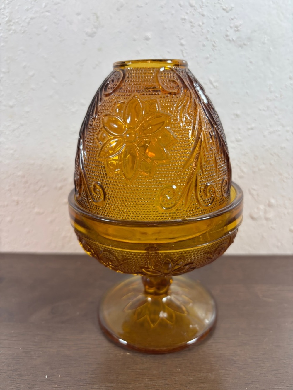 Amber Vintage Fairy Lamp